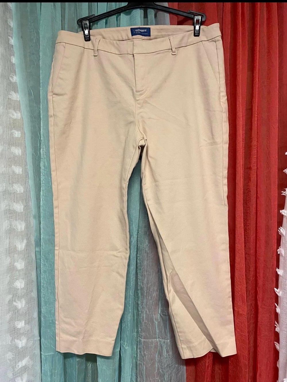 Old Navy pink Harper mid-rise
